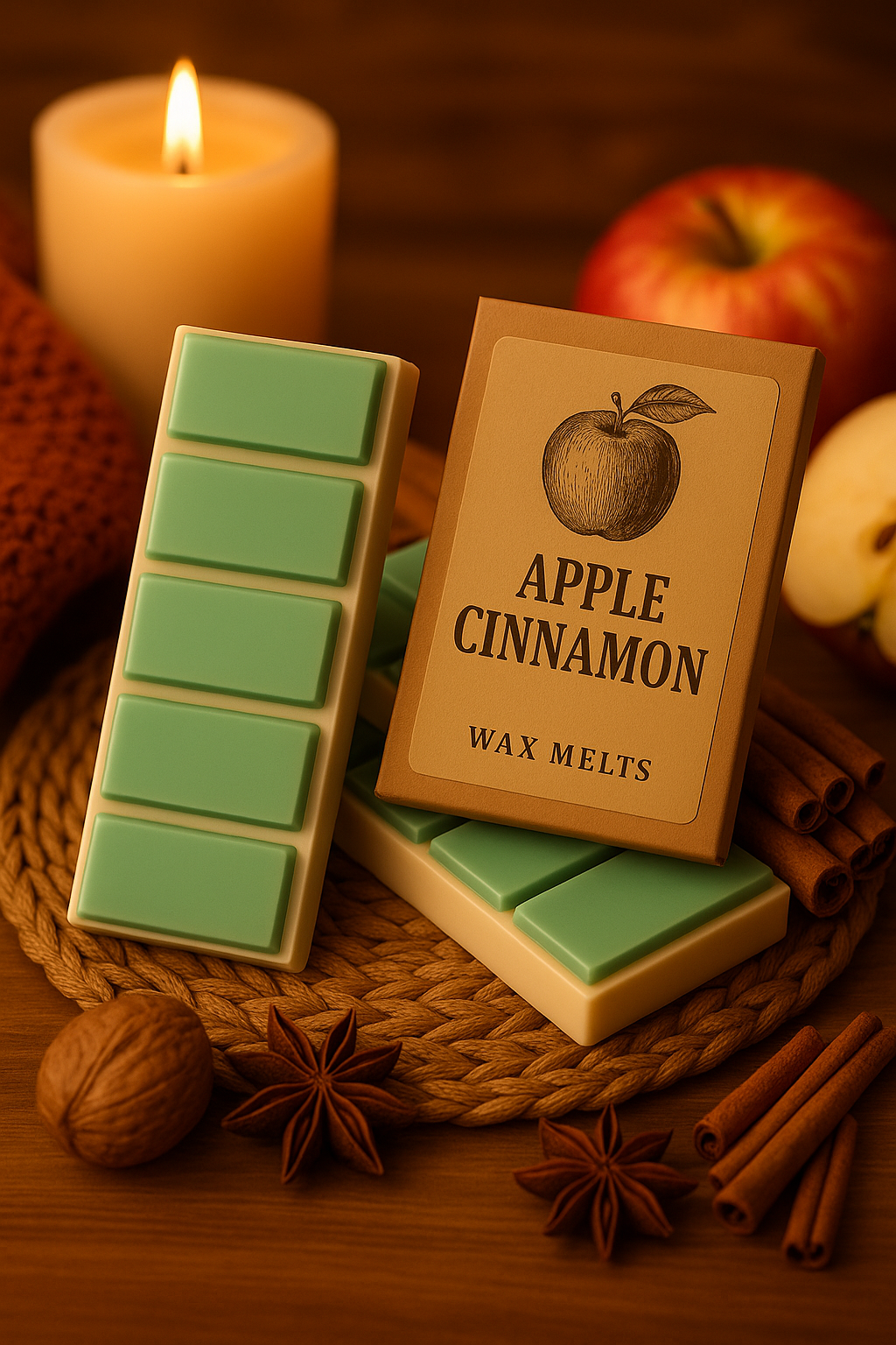 Apple and Cinnamon Wax Melts