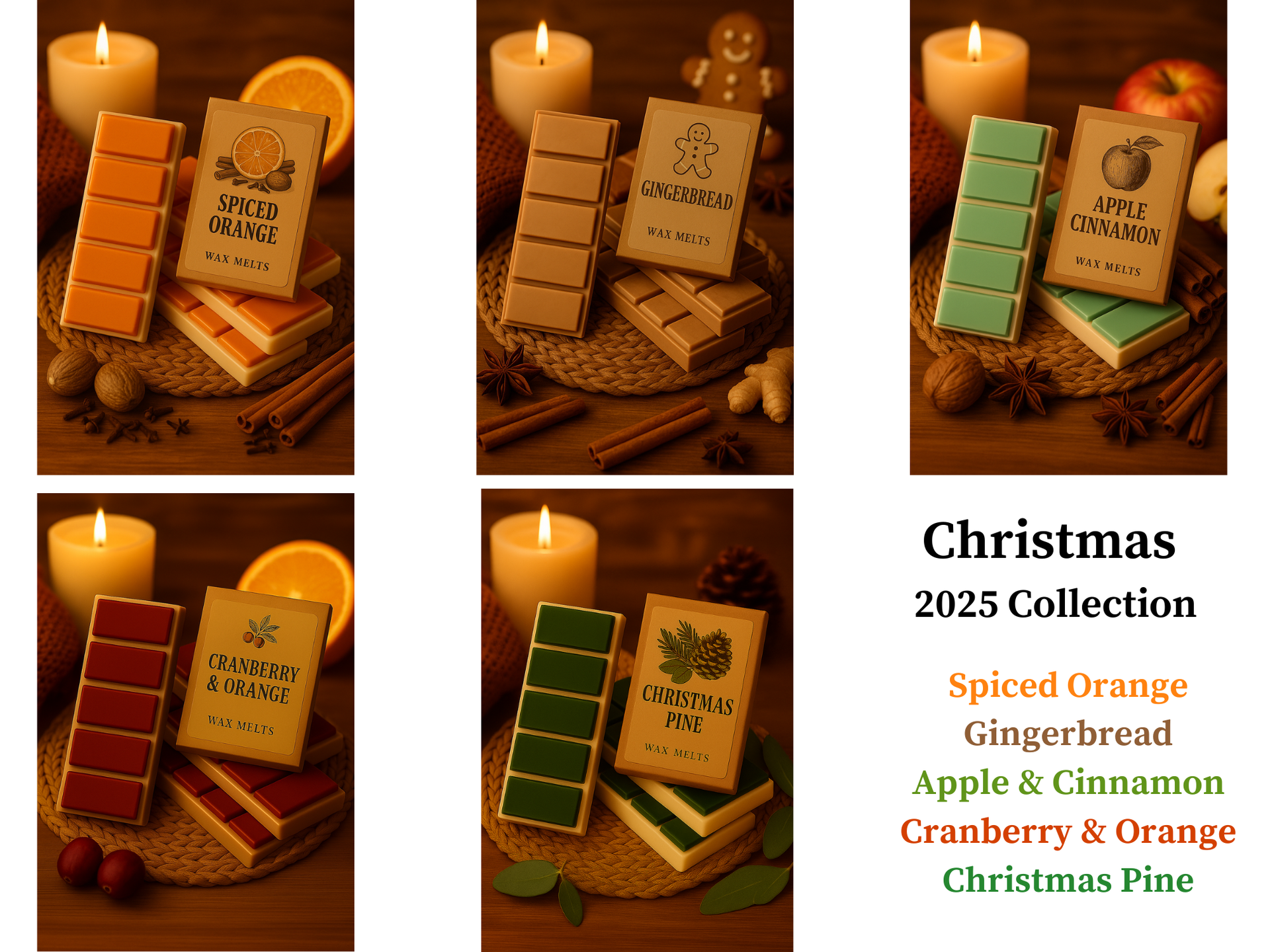 Christmas Collection 2025 – Jonathan Russell Candles