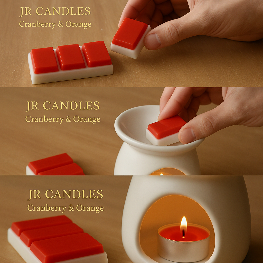 Cranberry and Orange Wax Melts